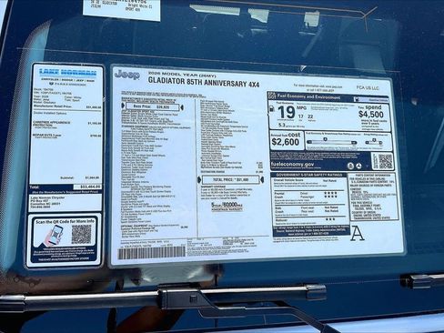 New 2026 Jeep Gladiator Sport image 37