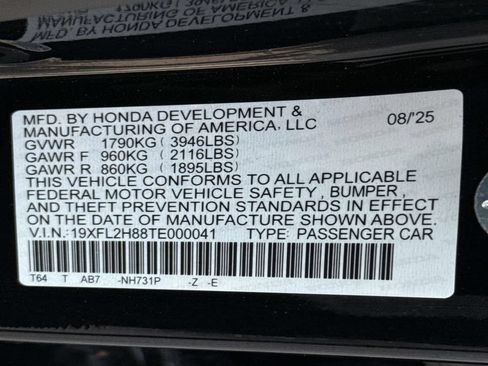 Certified 2026 Honda Civic Sport image 29