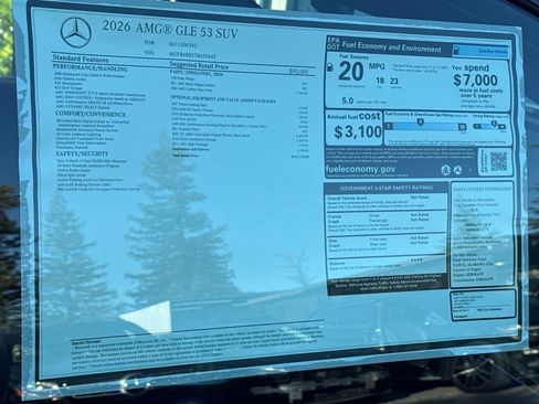 New 2026 Mercedes-Benz GLE 53 AMG 4MATIC image 30