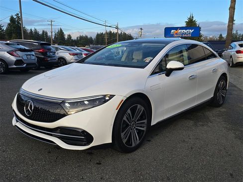 Used 2022 Mercedes-Benz EQS 450+ Sedan w/ Exclusive Trim Package image 7