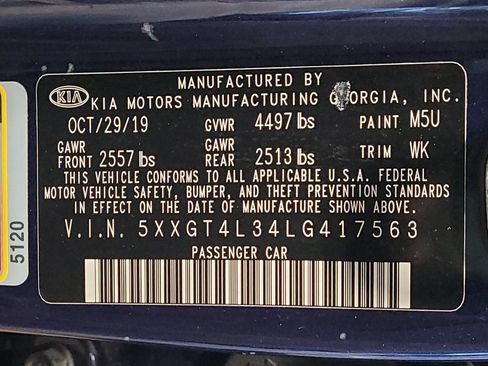 Used 2020 Kia Optima LX FWD image 33
