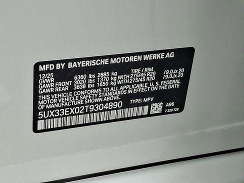 New 2026 BMW X6 xDrive40i image 23