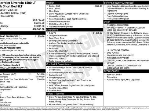 Used 2023 Chevrolet Silverado 1500 LT w/ Z71 Off-Road Package AWD/4WD image 4