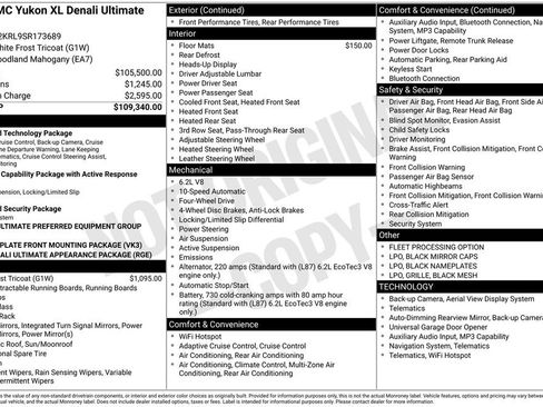 Used 2025 GMC Yukon XL Denali Ultimate AWD/4WD image 6