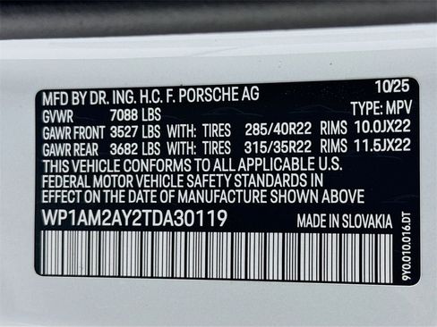 New 2026 Porsche Cayenne Turbo image 35