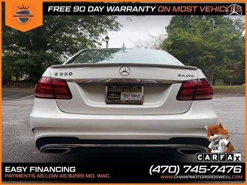 Used 2014 Mercedes-Benz E 350 4MATIC Sedan image 9
