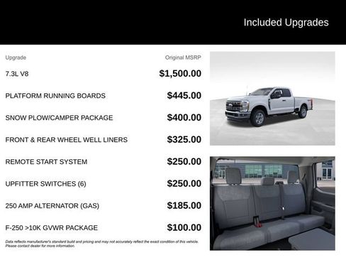 New 2026 Ford F250 XLT w/ Snow Plow/Camper Package AWD/4WD image 5
