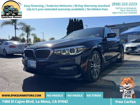 Used 2018 BMW 530i w/ Premium Package image 1