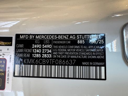 Certified 2026 Mercedes-Benz CLE 53 AMG 4MATIC Cabriolet image 33