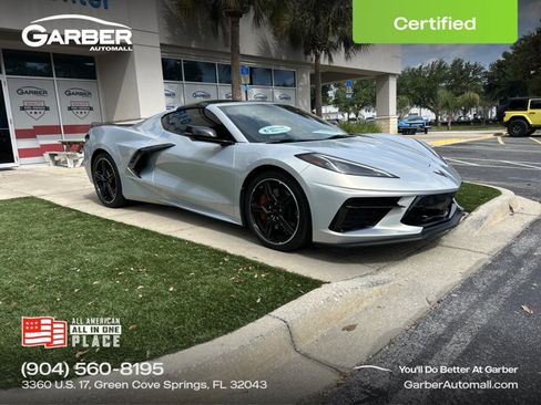 Used 2021 Chevrolet Corvette Stingray Preferred Cpe w/ Z51 Performance Package RWD image 1