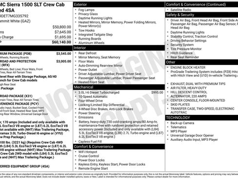 Used 2021 GMC Sierra 1500 SLT w/ SLT Premium Package image 30