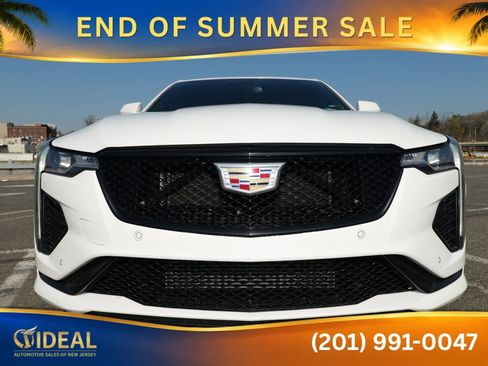 Used 2021 Cadillac CT4 V w/ Technology Package AWD/4WD image 12
