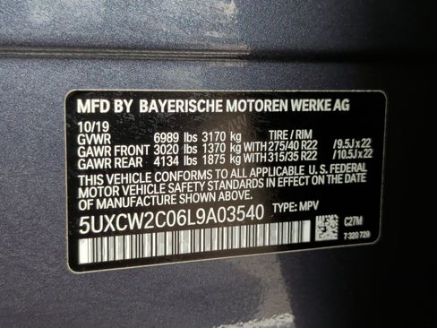 Used 2020 BMW X7 xDrive40i w/ Premium Package image 47