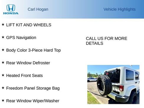 Used 2016 Jeep Wrangler Unlimited Sahara w/ Connectivity Group AWD/4WD image 6
