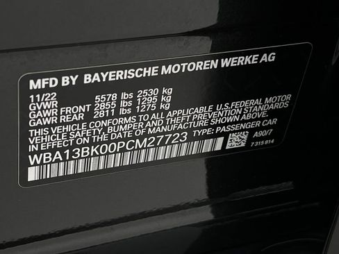 Certified 2023 BMW M550i xDrive M550i xDrive w/ Executive Package image 16