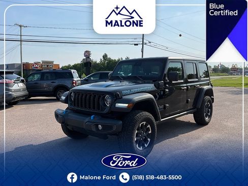 Used 2024 Jeep Wrangler Unlimited Rubicon 4xe AWD/4WD image 2
