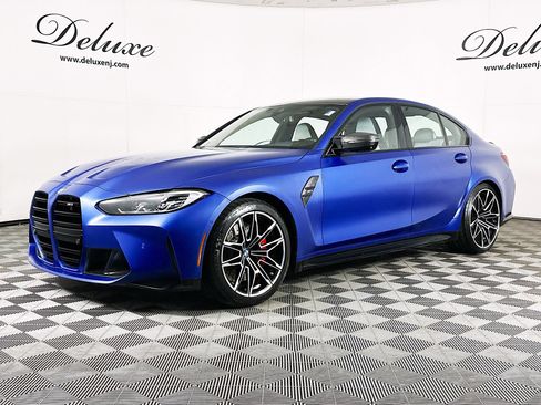 Used 2022 BMW M3 Executive 6-Speed Manual w/ M Carbon Exterior Package image 3
