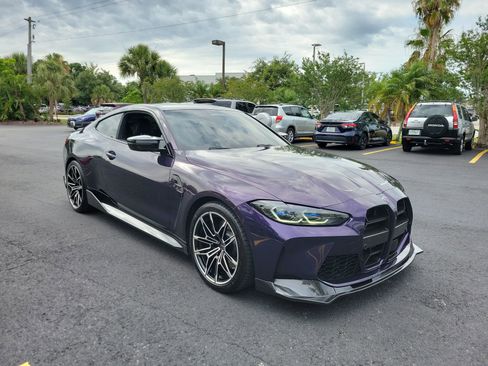 Used 2021 BMW M4 Competition w/ Executive Package RWD image 2