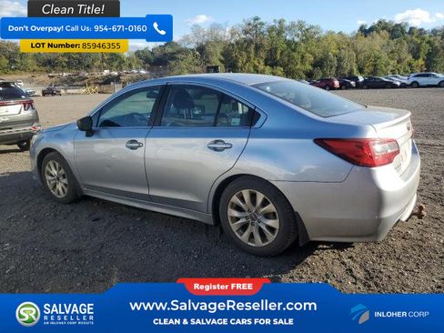Used 2017 Subaru Legacy 2.5i w/ Alloy Wheel Package image 3