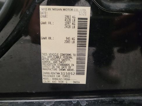 Used 2022 Nissan Altima 2.5 SV FWD image 33