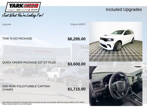 New 2026 Dodge Durango GT w/ Tow 'N Go Package image 3
