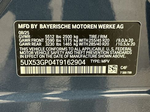 Used 2026 BMW X3 xDrive30i w/ Convenience Package AWD/4WD image 31