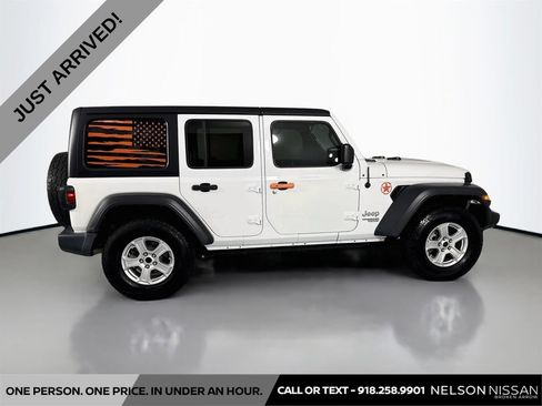 Used 2020 Jeep Wrangler Unlimited Sport S AWD/4WD image 4