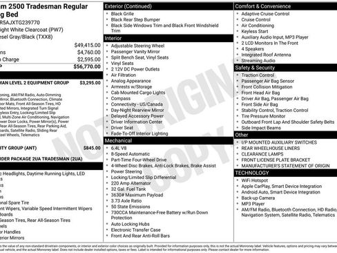 New 2026 RAM 2500 Tradesman image 4