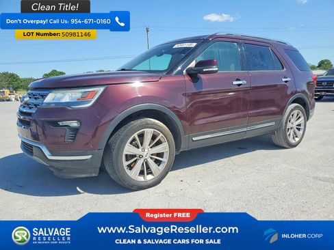 Used 2019 Ford Explorer Limited w/ Ford Safe & Smart Package AWD/4WD image 1