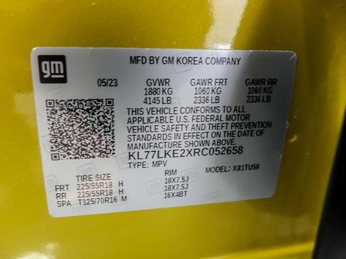 Certified 2024 Chevrolet Trax ACTIV w/ Sunroof Package FWD image 33