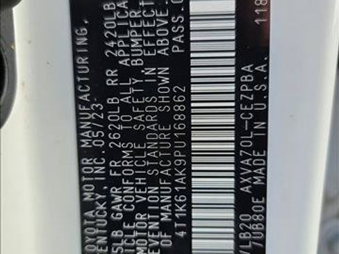 Used 2023 Toyota Camry XSE FWD image 25