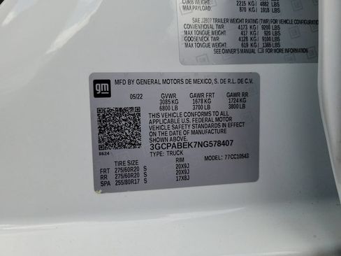 Certified 2022 Chevrolet Silverado 1500 Custom RWD image 33