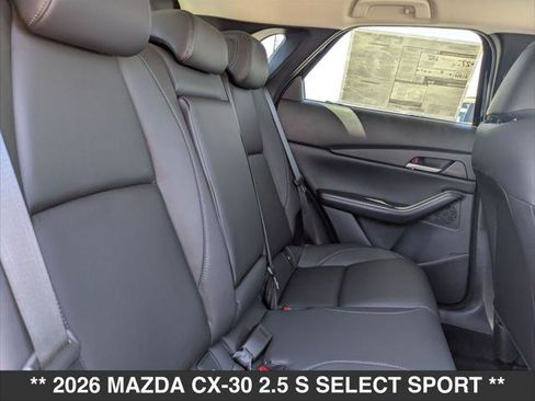 New 2026 MAZDA CX-30 AWD 2.5 S w/ Select Sport Pkg image 13