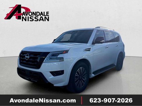 Used 2024 Nissan Armada SL w/ Midnight Edition Package AWD/4WD image 1