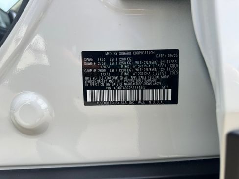 Certified 2025 Subaru Outback Premium w/ Popular Package #1A image 39