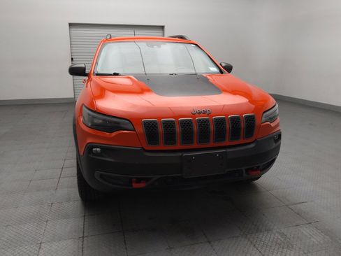 Used 2021 Jeep Cherokee Trailhawk w/ Technology Group AWD/4WD image 14