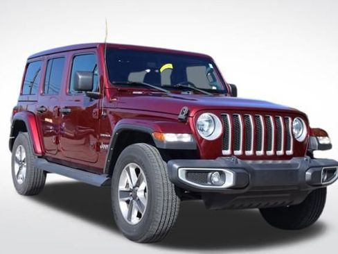 Used 2021 Jeep Wrangler Unlimited Sahara image 1