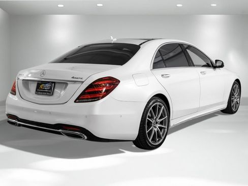 Used 2018 Mercedes-Benz S 450 4MATIC Sedan w/ AMG Line Exterior image 10