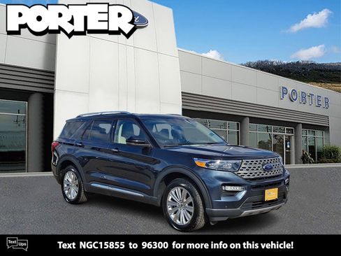 Certified 2022 Ford Explorer Limited w/ Limited Technology Package image 1