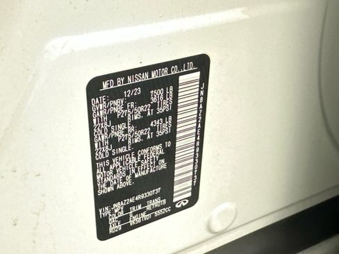 Used 2024 INFINITI QX80 Premium Select w/ Cargo Package image 40