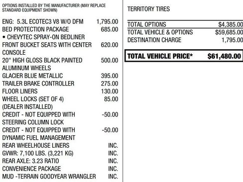 Used 2022 Chevrolet Silverado 1500 LT Trail Boss w/ Protection Package AWD/4WD image 2