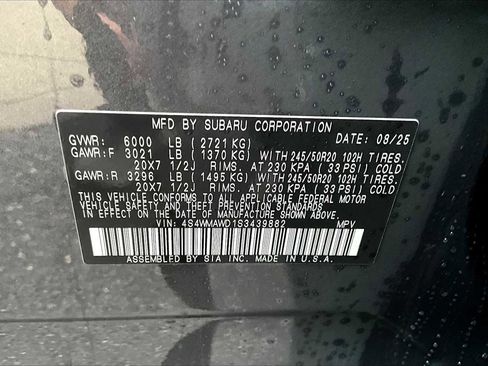 New 2025 Subaru Ascent Bronze Edition image 18