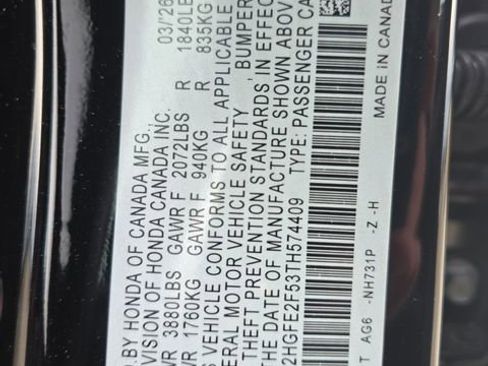 New 2026 Honda Civic Sport image 24