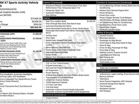 Used 2022 BMW X7 xDrive40i w/ Premium Package image 17