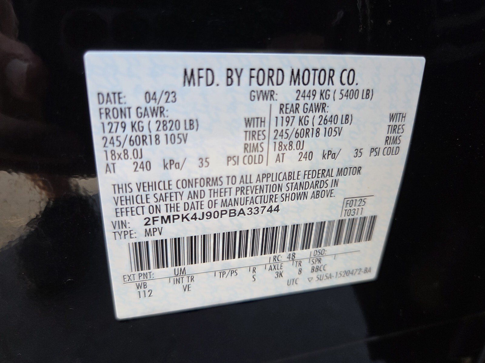Used 2023 Ford Edge SEL w/ Convenience Package AWD/4WD image 20