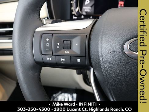 Certified 2023 INFINITI QX60 Luxe w/ Performance Audio Package AWD/4WD image 9