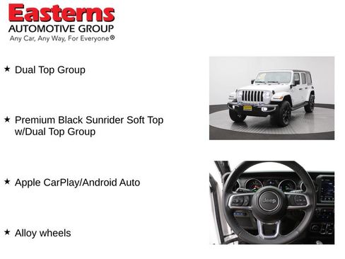 Used 2023 Jeep Wrangler Unlimited Sahara w/ Dual Top Group AWD/4WD image 11