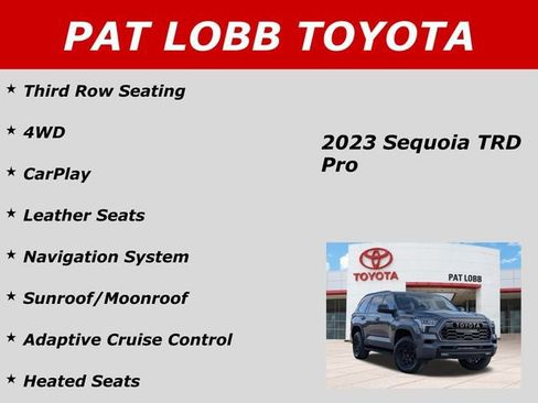 Used 2023 Toyota Sequoia TRD Pro AWD/4WD image 41