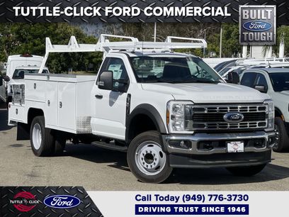 New 2024 Ford F550 2WD Regular Cab Super Duty w/ XL Chrome Package