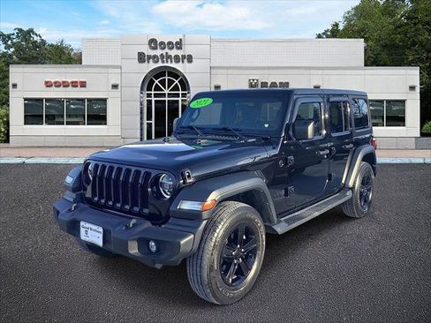 Certified 2021 Jeep Wrangler Unlimited Sport image 1